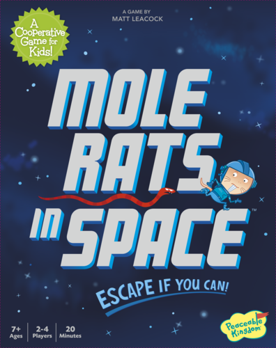 Mole Rats in Space Cover box