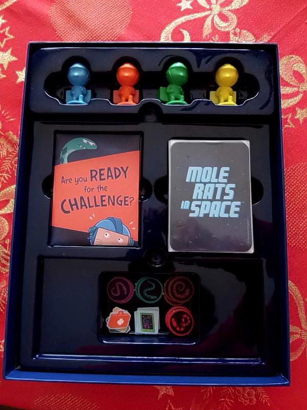 Cooperative Family Game Mole Rats In Space Age 7+ 2-4 Players