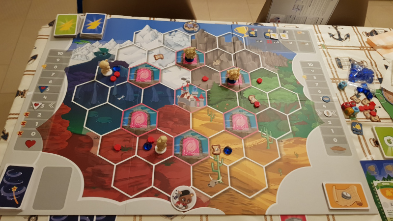 My Little Scythe gameboard