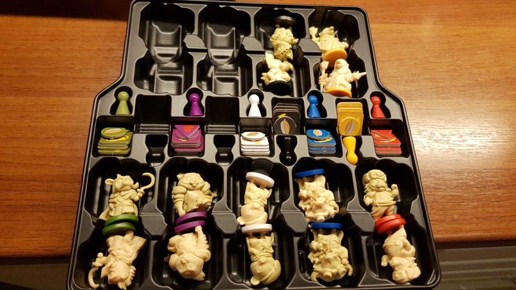 My Little Scythe miniatures tray