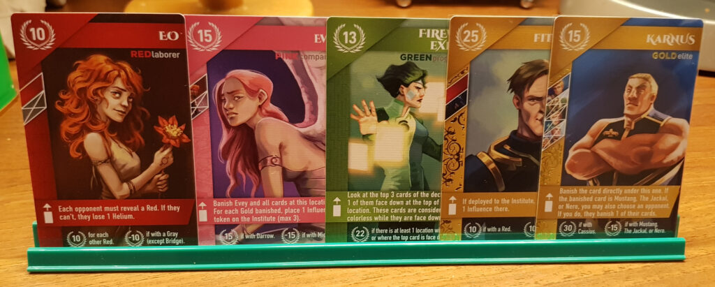 Red Rising card holders